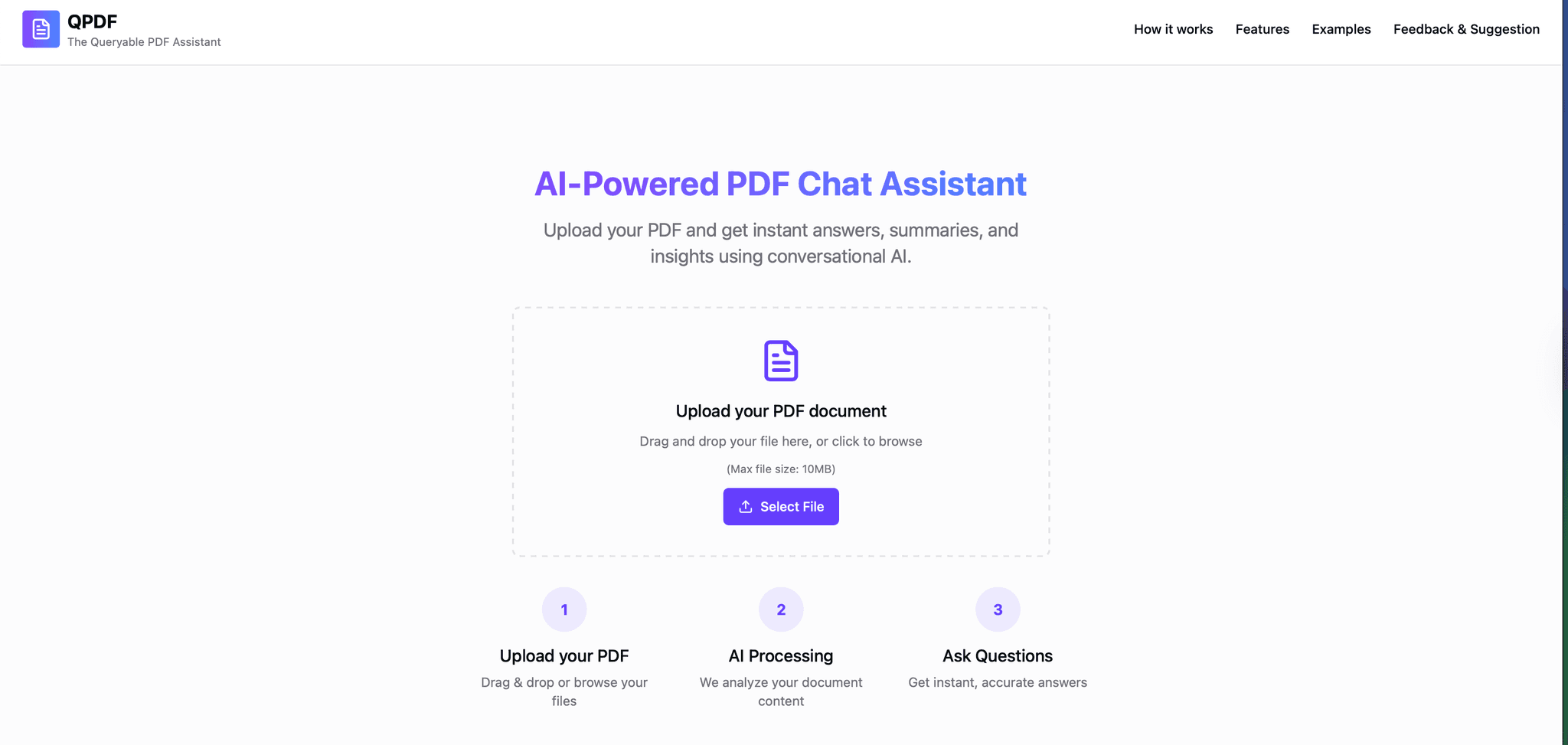 AI PDF Chatbot