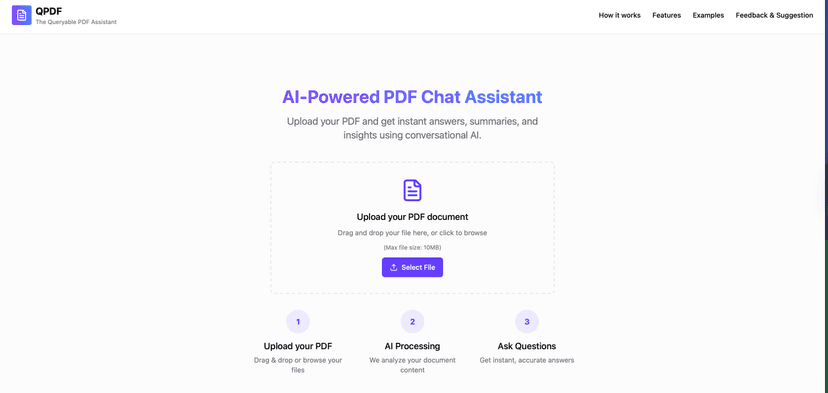 AI PDF Chatbot