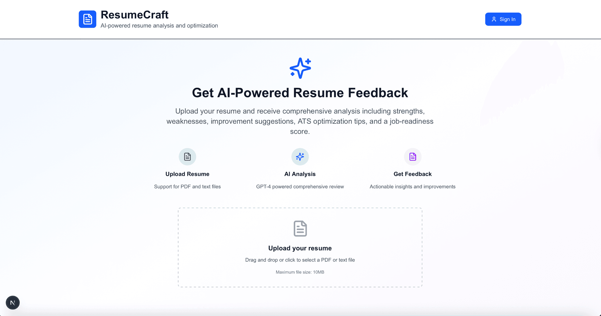 Complete AI Resume Analysis Platform
